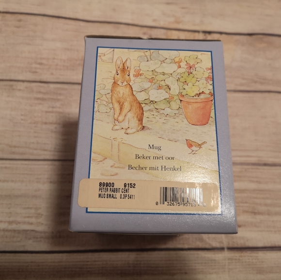 Brand New Peter Rabbit By Wedgewood Centenary Small Mug - Picture 3 of 4